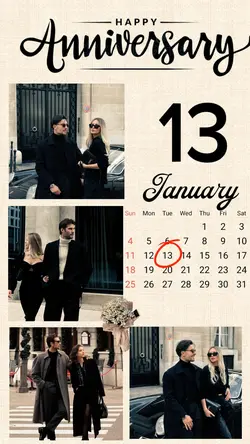 Anniversary 13 Jan 