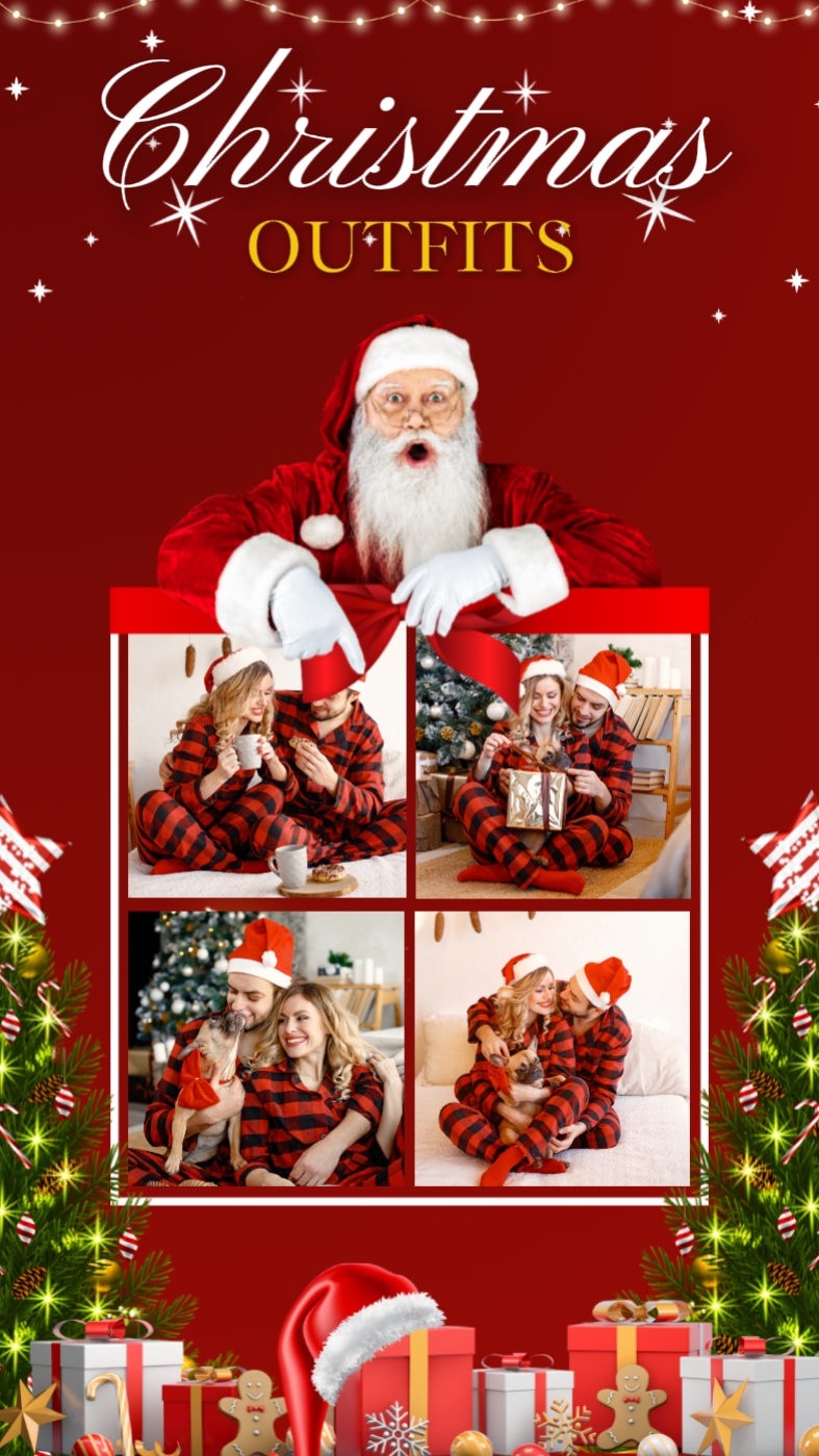 C2B Noel Modası Kırmızı ve Beyaz