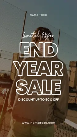 promo: end year sale