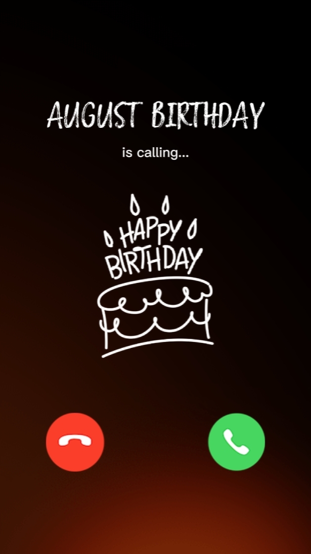 AUGUST BIRTHDAY 2026