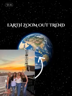 Earth zoom out trend