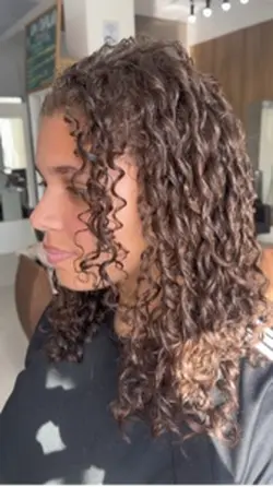 Cabelo cacheado 