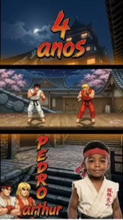 Convite aniversário