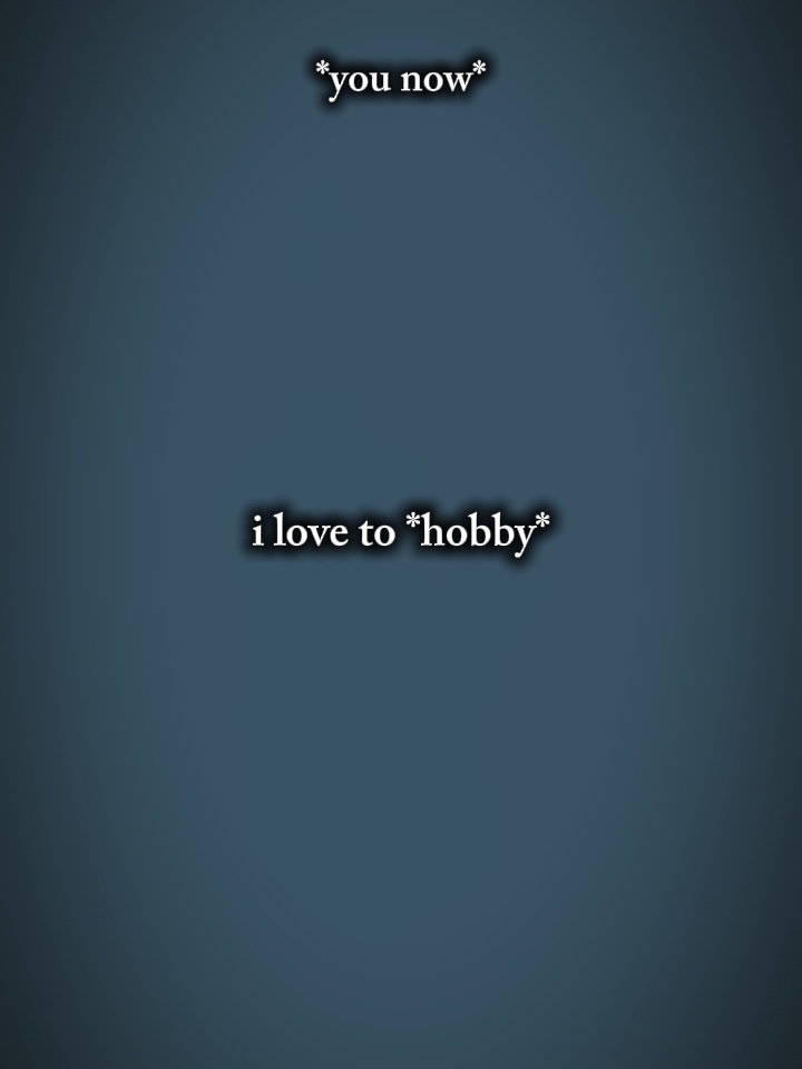 Ich liebe Hobby