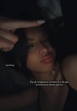 Pas de vengeance 🥱