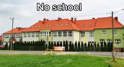 no school