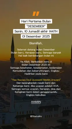 Hari pertama Desembe