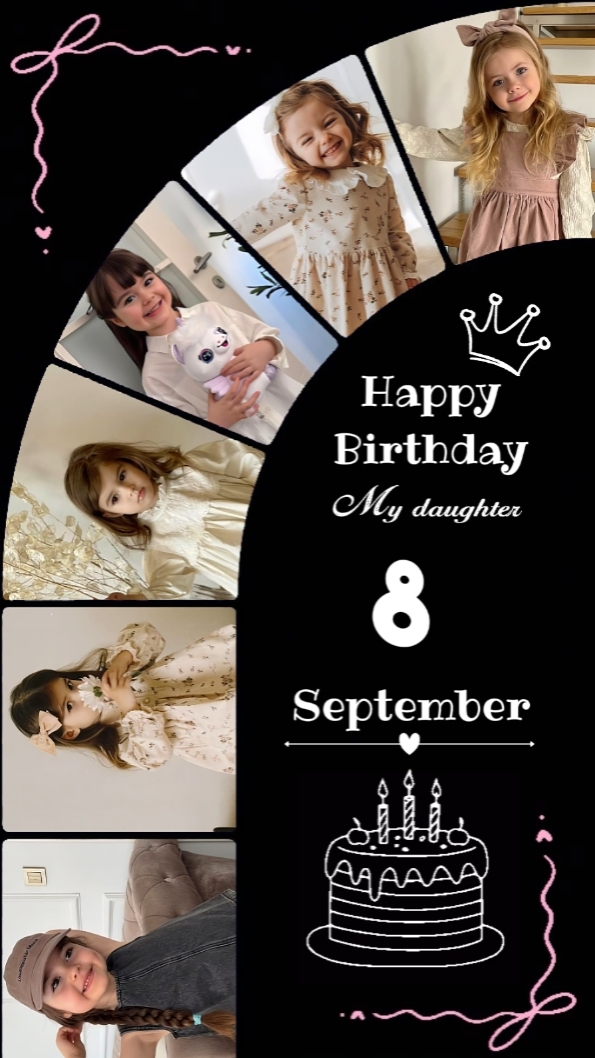 B'day Daughter 8 Sep