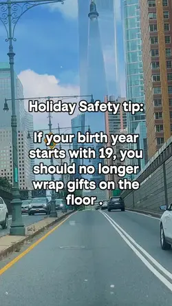 Holiday safety tip