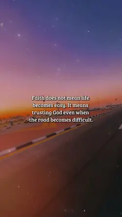Faith does not mean