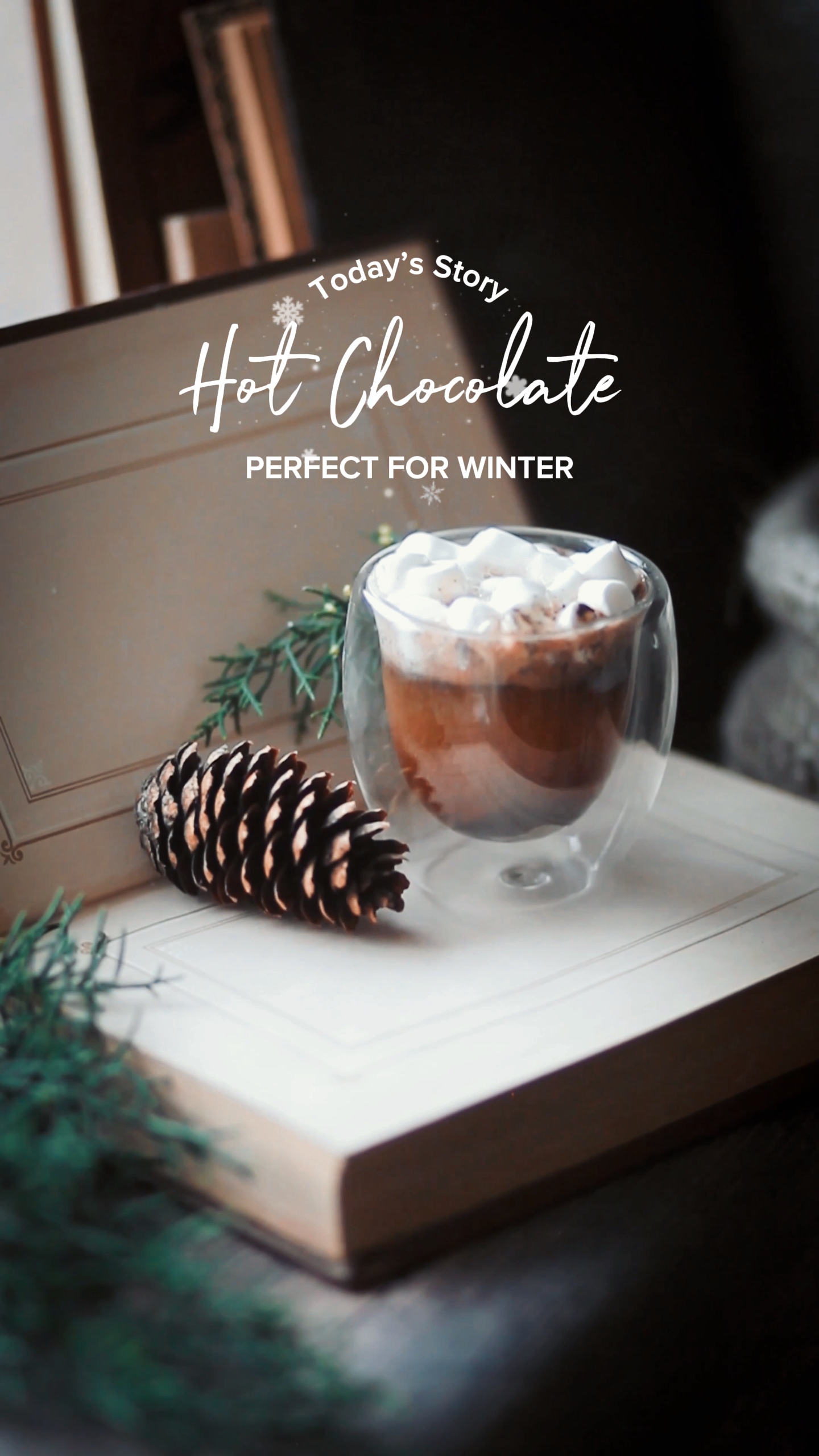 Chocolat chaud d'hiver