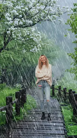 heavy rain