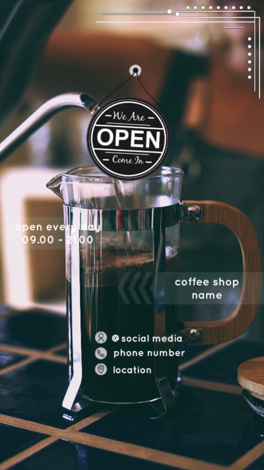 we are open 