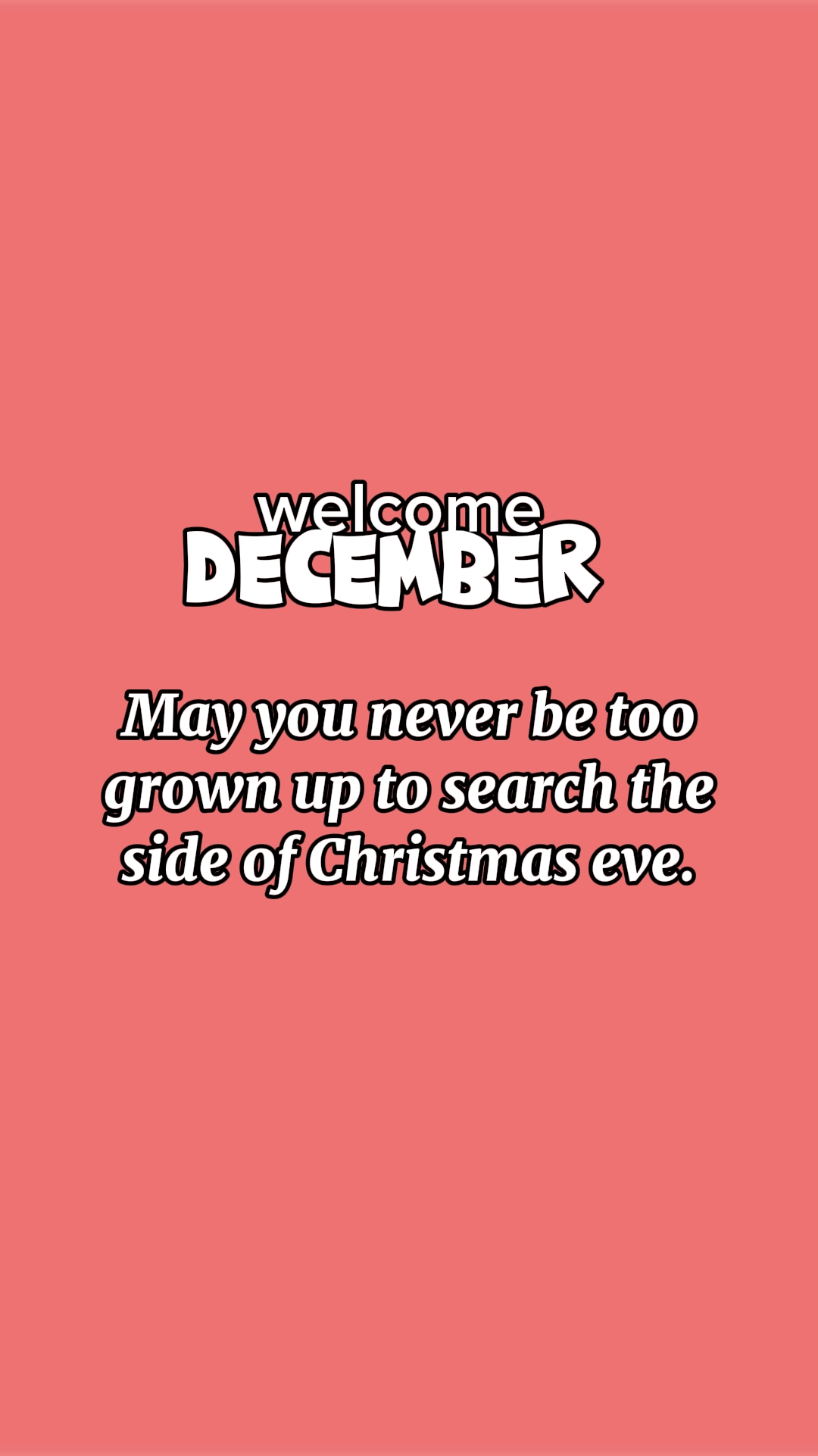 hello December 