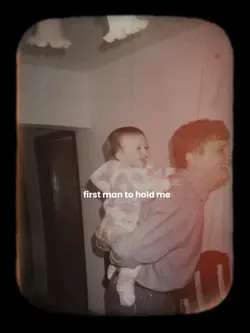 first man to hold me