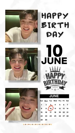 10 JUNE BIRTHDAY