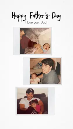 fathers day polaroid