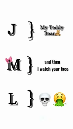 letters😻🎀