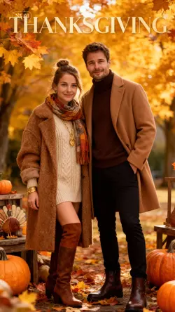 Couple Thanksgiving