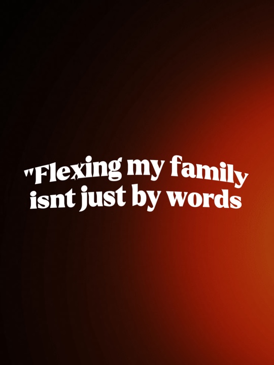 Flexing my family