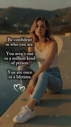 Be confident 