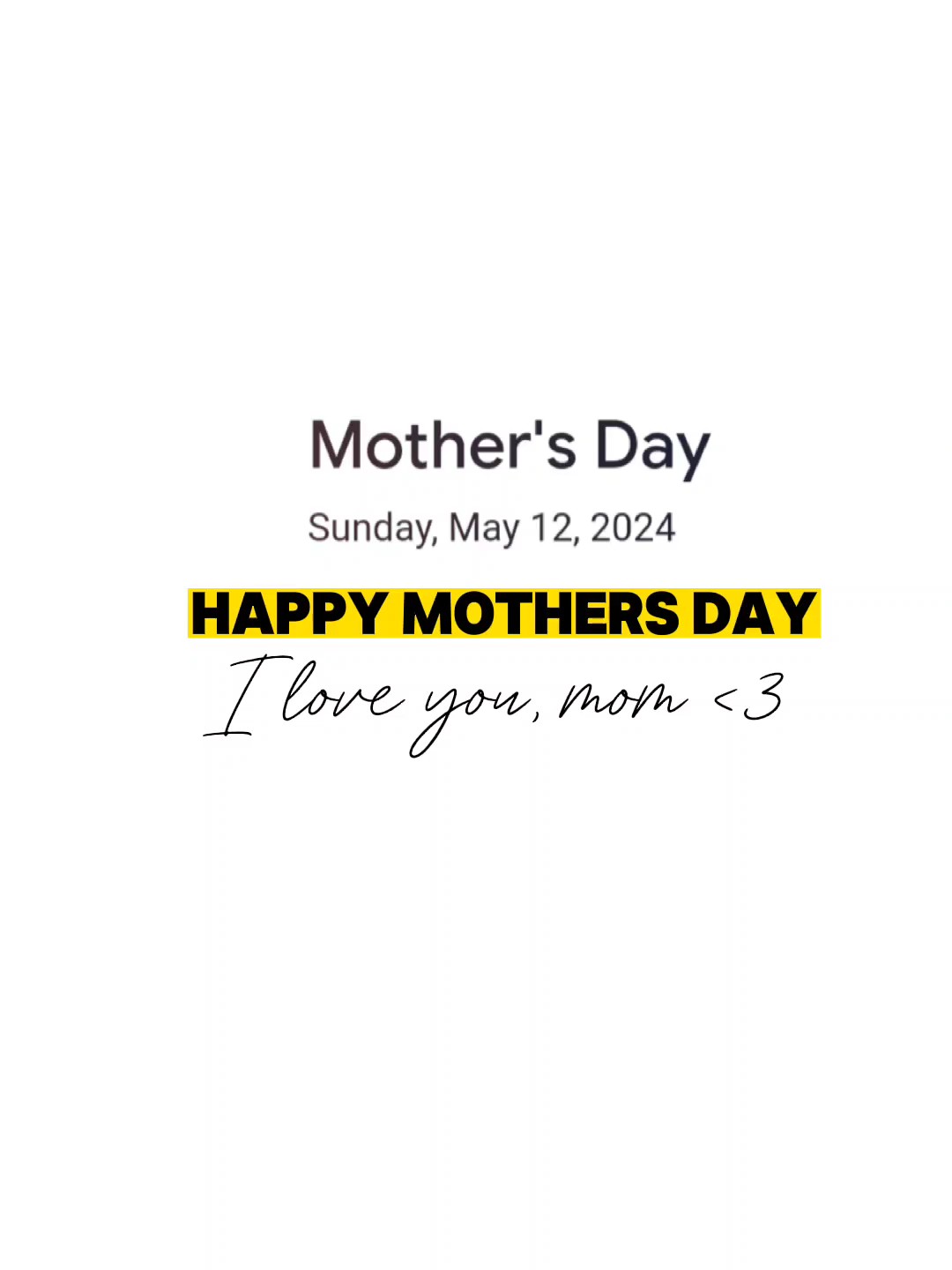 DIA DAS MÃES