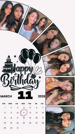 11 MARCH BIRTHDAY 