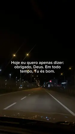 Obrigado Deus!