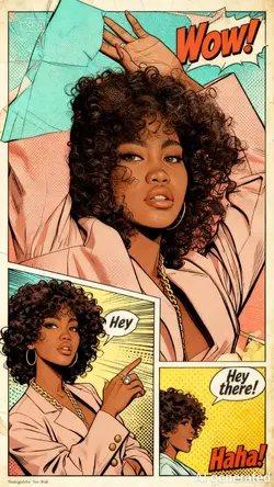 retro comic