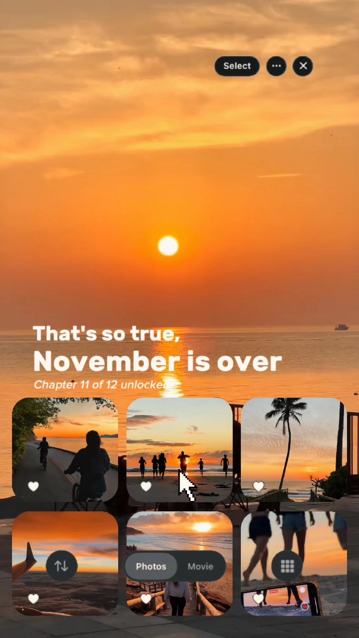 November is over 
