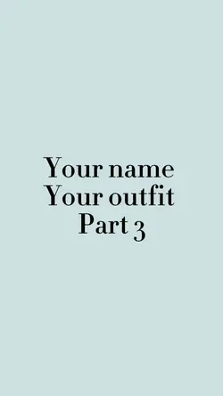 Your outfit 🫶🏻