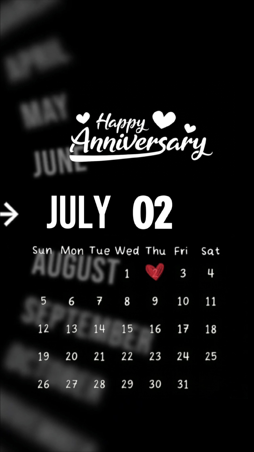 02 July Anniversary 