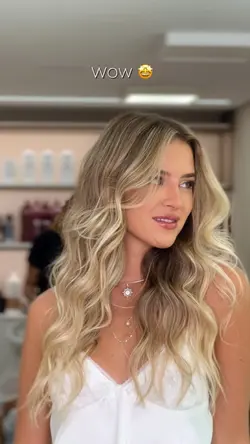 Blond hair salão