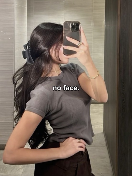 no face trend