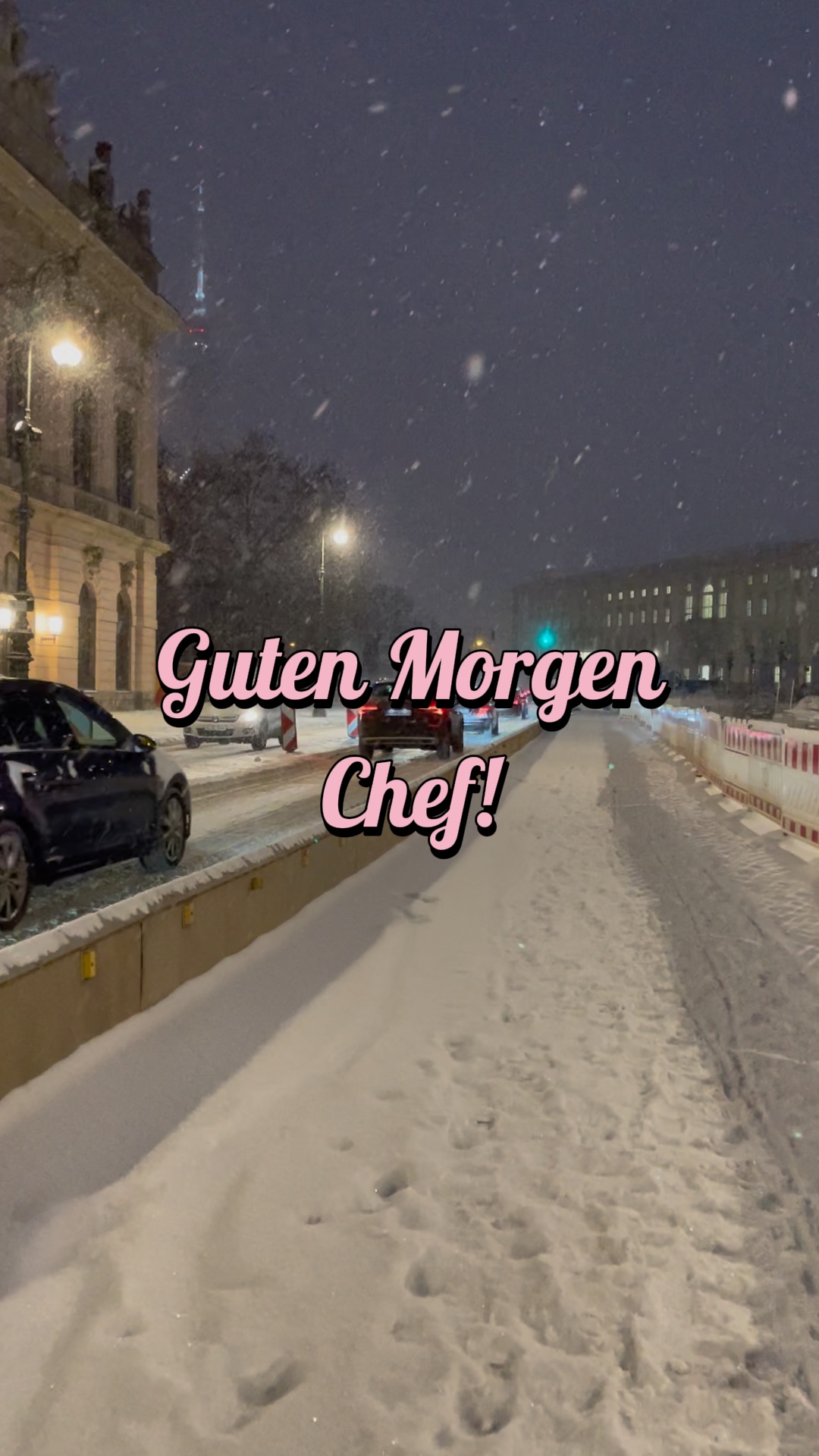 Guten Morgen Chef!