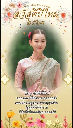 สวัสดีปีใหม่2569
