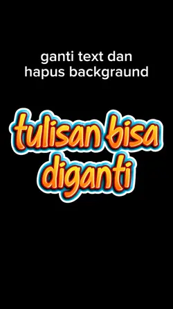 TEXT BISA GANTI
