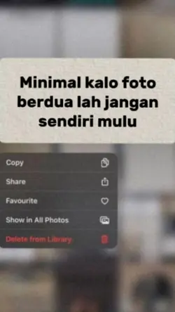 Minimal foto berdua