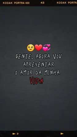 A mor da minha vida