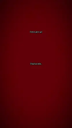 So I scratched it..🙈