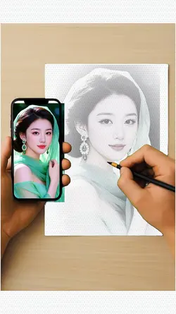 VẼ TRANH NGƯỜI ĐẸP 