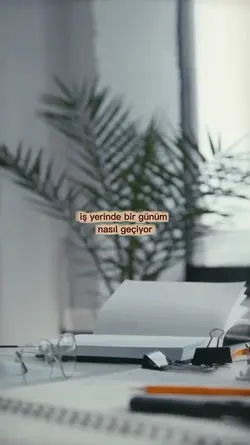 iş yerinde Bir gün