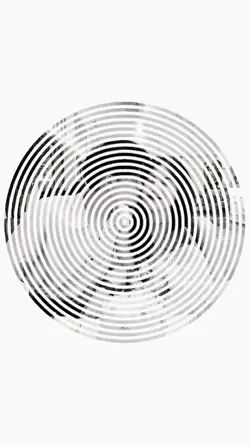 Spiral Aesthetic BnW