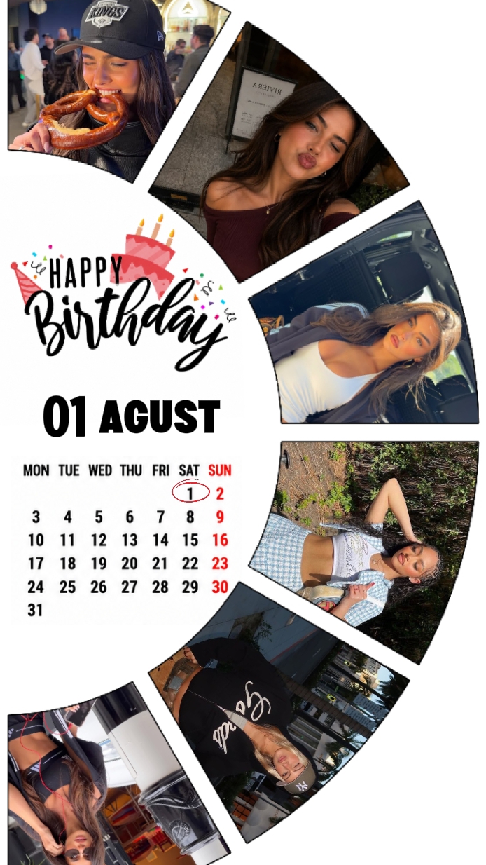 Anniversaire du 01 août 