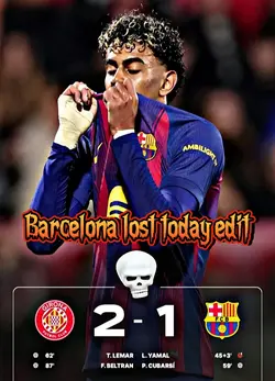 Barcelona lost edit