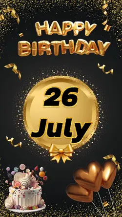 Birthday 26 july