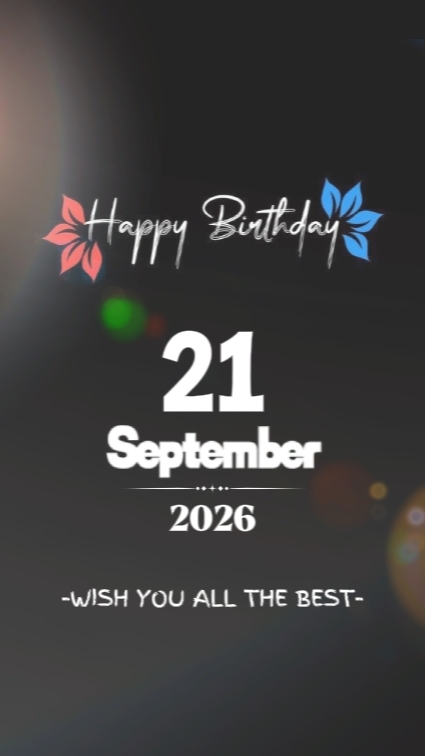 HBD MOM 21 SEPT 
