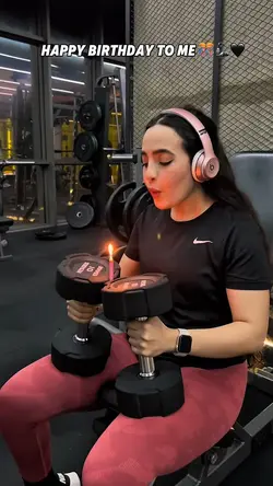 Gym girl Birthday