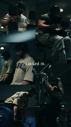 Locked in.