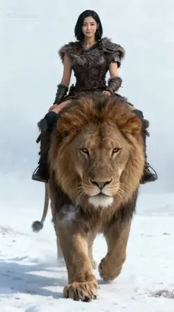 ai Riding Lion